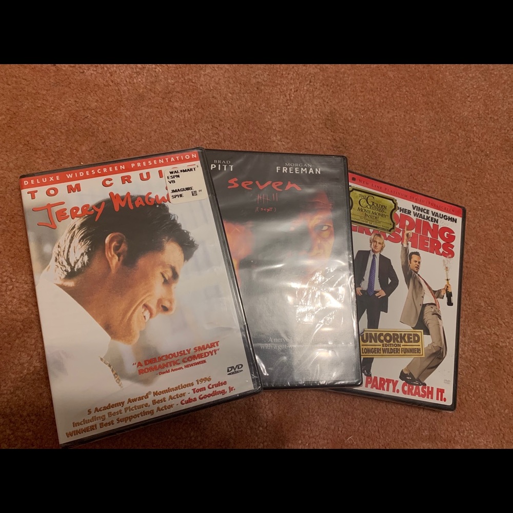 3 Brand New DVDs